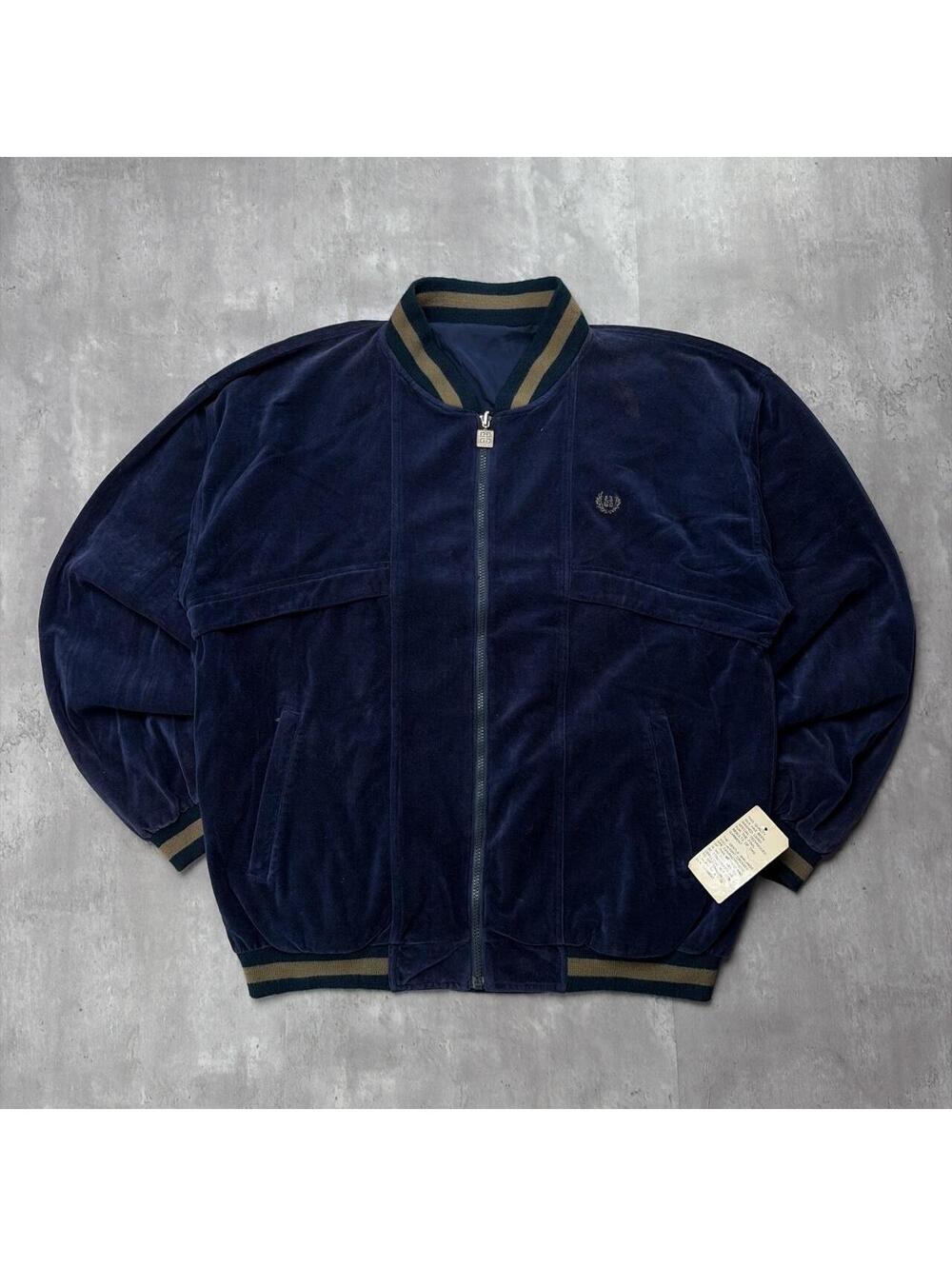 Vintage Givenchy Activewear Silk Deadstock Bomber Jacket